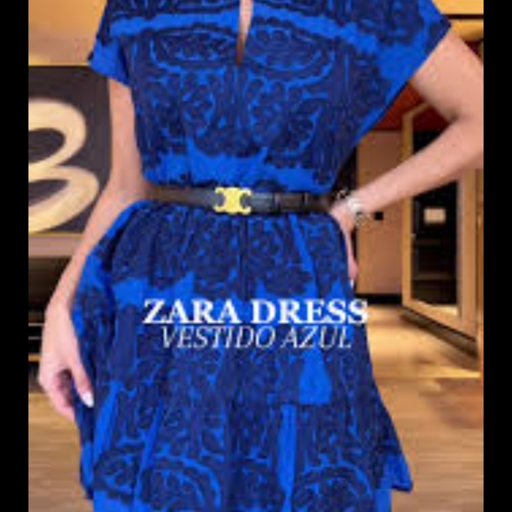 Zara Blue Dress